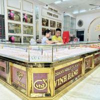 Thiết kế thi công tiệm vàng Vinh Hằng